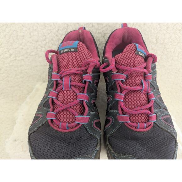 Nike Air Alford 10 Running Shoes Black/Pink Womens Size 10 - Picture 6 of 10